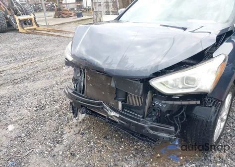 2013 Hyundai Santa Fe Sport 2.0T from USA, damaged, VIN 5XYZU3LA5DG108227